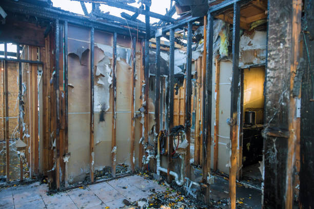 Professional Soot Cleanup technician working in Solon, IA